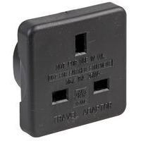 Black UK USA adapter