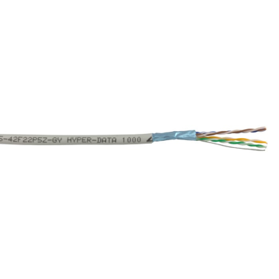 CAT5e FTP Stranded PVC Cable 500m Reel Grey