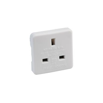 UK USA adapter White