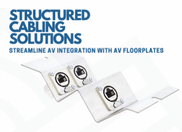 Introducing Custom AV Floor Plates: More Connectivity Solutions