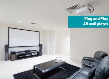 Deciding what you need on your EuroNetwork plug and play AV wall plate