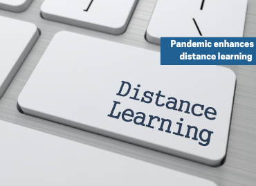 How has social distancing transformed distance learning?