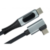 Right Angle USB 4 with Display 
