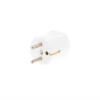 White EU plug