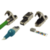 Cat 6A field termination plug