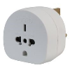 White Worldwide Travel Adapter