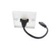 HDMI 2.1v Wall Plate. 