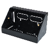 Black Angled back box