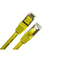 Yellow CAT8 patch cable 15 metres