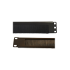 1U Open Brush Strip Panel for 19" Rack Enclosure
