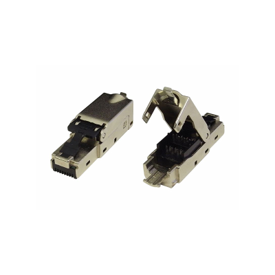 Cat 6A field termination plug