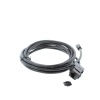 Keystone CAT6 to Plug 5 Metre Assembly. Black UTP  